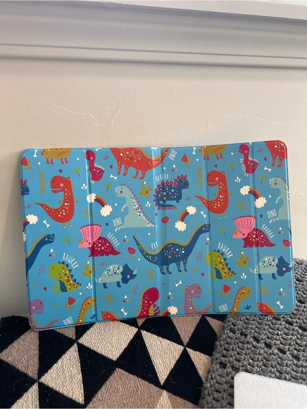 Kids Universal Dino Tablet Case - Blue